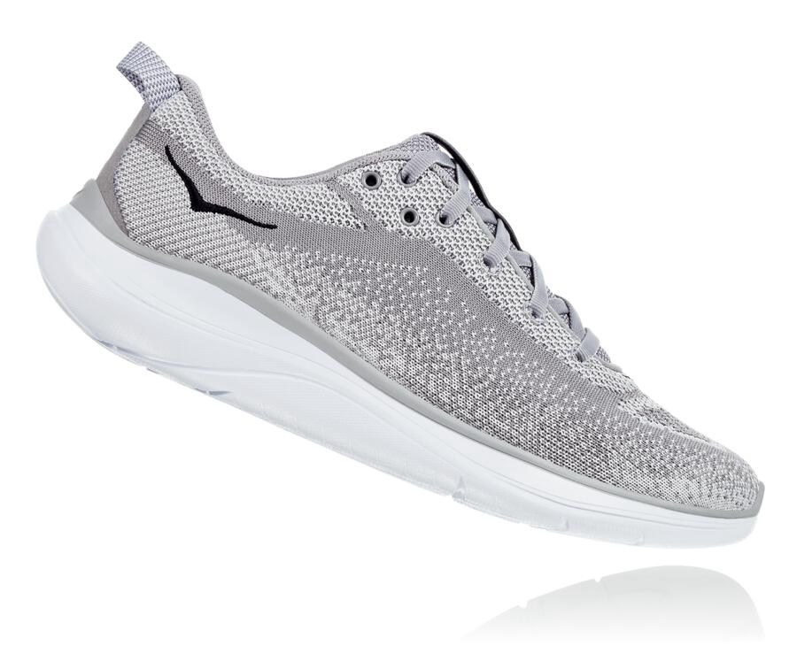 Tenis Hoka One One Feminino Cinzentas - Hupana Flow - 180-SXDVAU